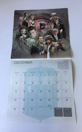 Doctor Who BBC Official 50th Anniversary Wall Calendar (2014) Matt Smith | Image 5