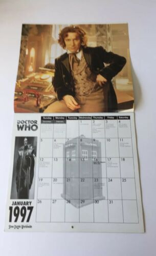 Vintage BBC Doctor Who The Official 1997 Calendar - Heroes & Villains | Image 3