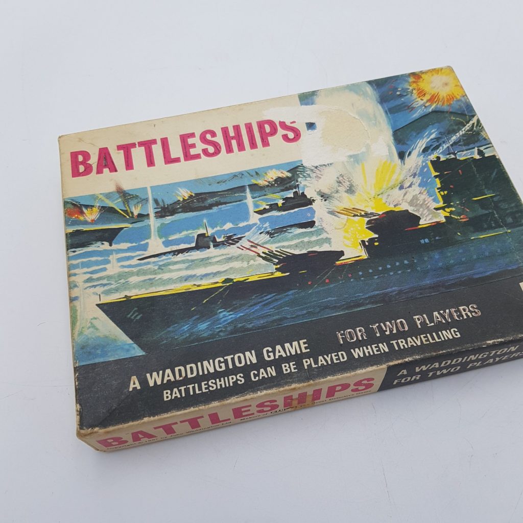 Vintage 1967 Battleships by Waddington's - Used in Poor Condition | Image 1