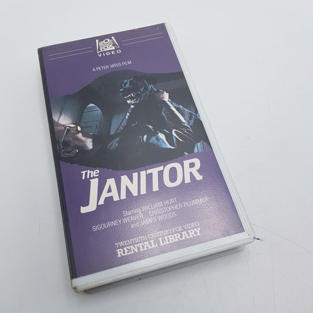 THE JANITOR Betamax Video Cassette Ex Rental Tape PAL UK (1982) | Image 1