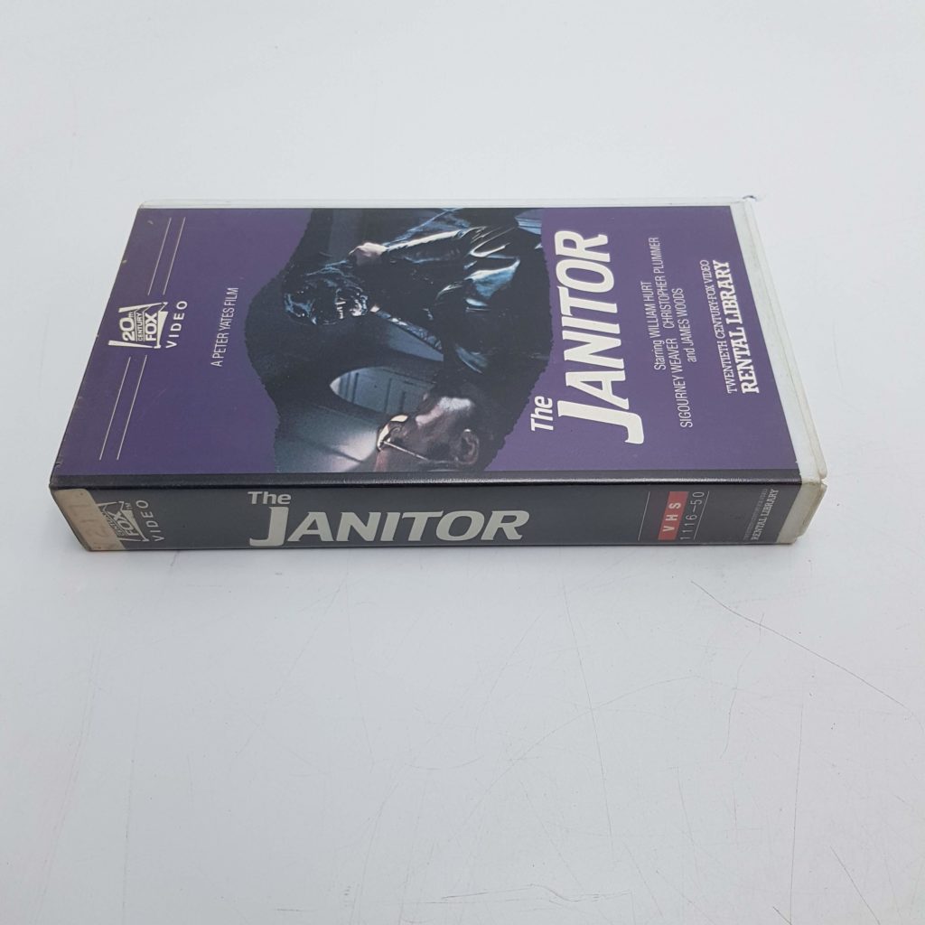 THE JANITOR Betamax Video Cassette Ex Rental Tape PAL UK (1982) | Image 3