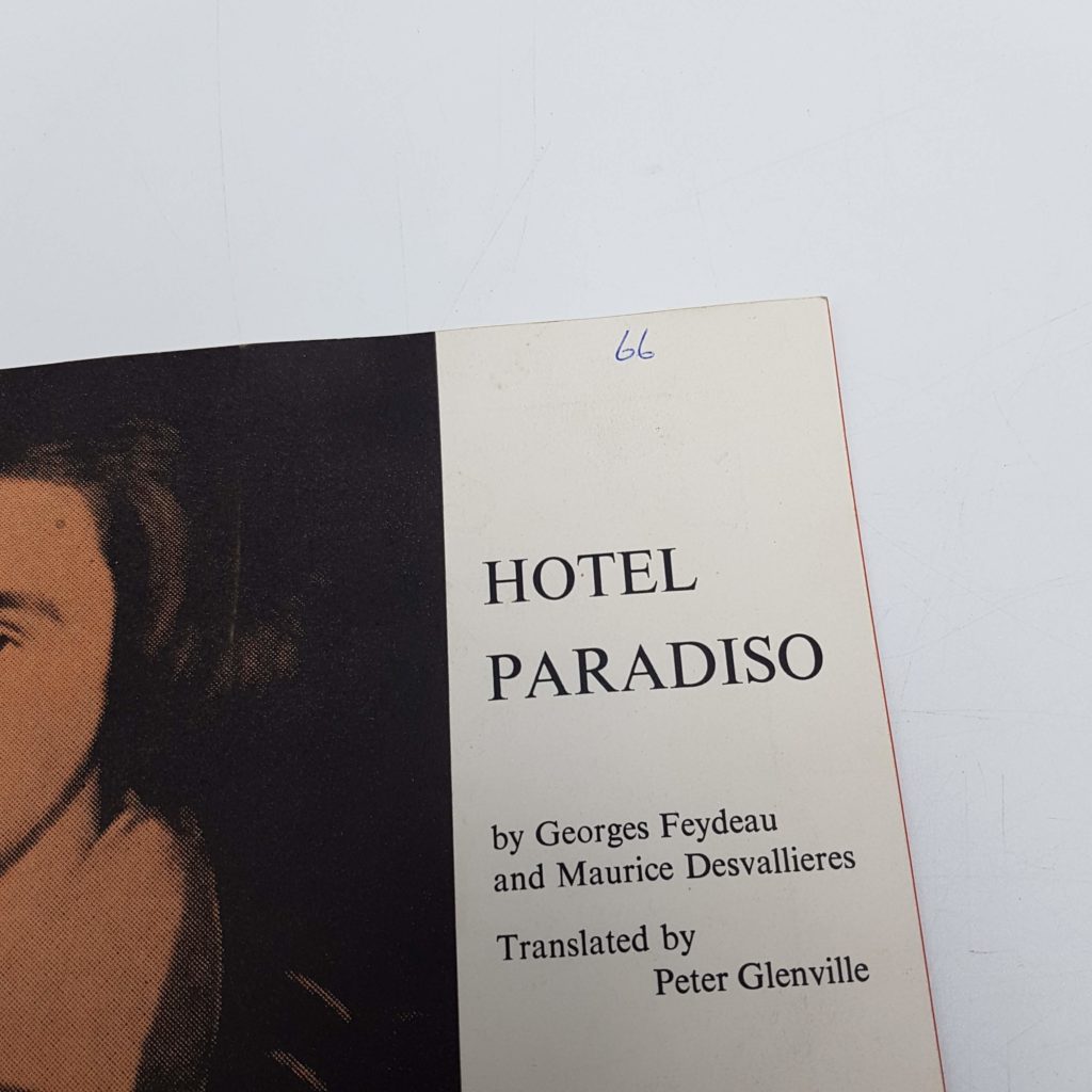 2x Marlowe Canterbury Theatre Programmes (1966) Hotel Paradiso | Image 2