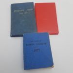 3x Vintage 1970's / 80's County Durham Freemasonary Pocket Books & Calendar | Image 1