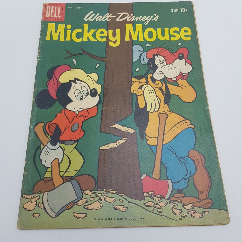 Walt Disney's MICKEY MOUSE Comic #66 June - July 1959 USA Dell Comics | Image 1