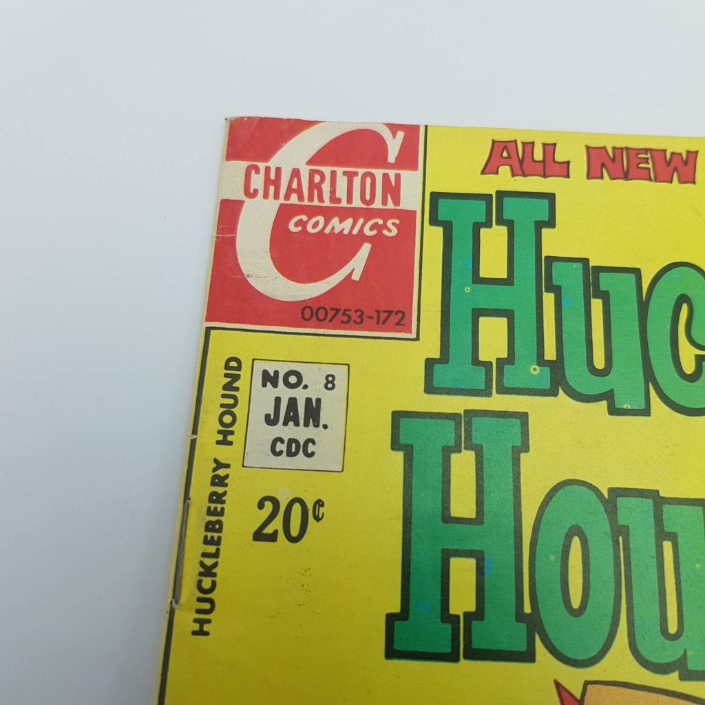 HUCKLEBERRY HOUND Comic #8 Jan 1972 USA Charlton Comics G-VG | Image 2