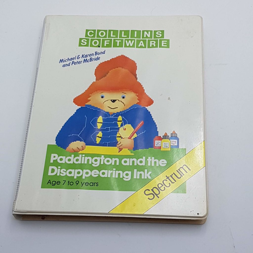 Paddington and the Disappearing Ink (1983) Collins Educational Software SPECTRUM 48K | Image 1