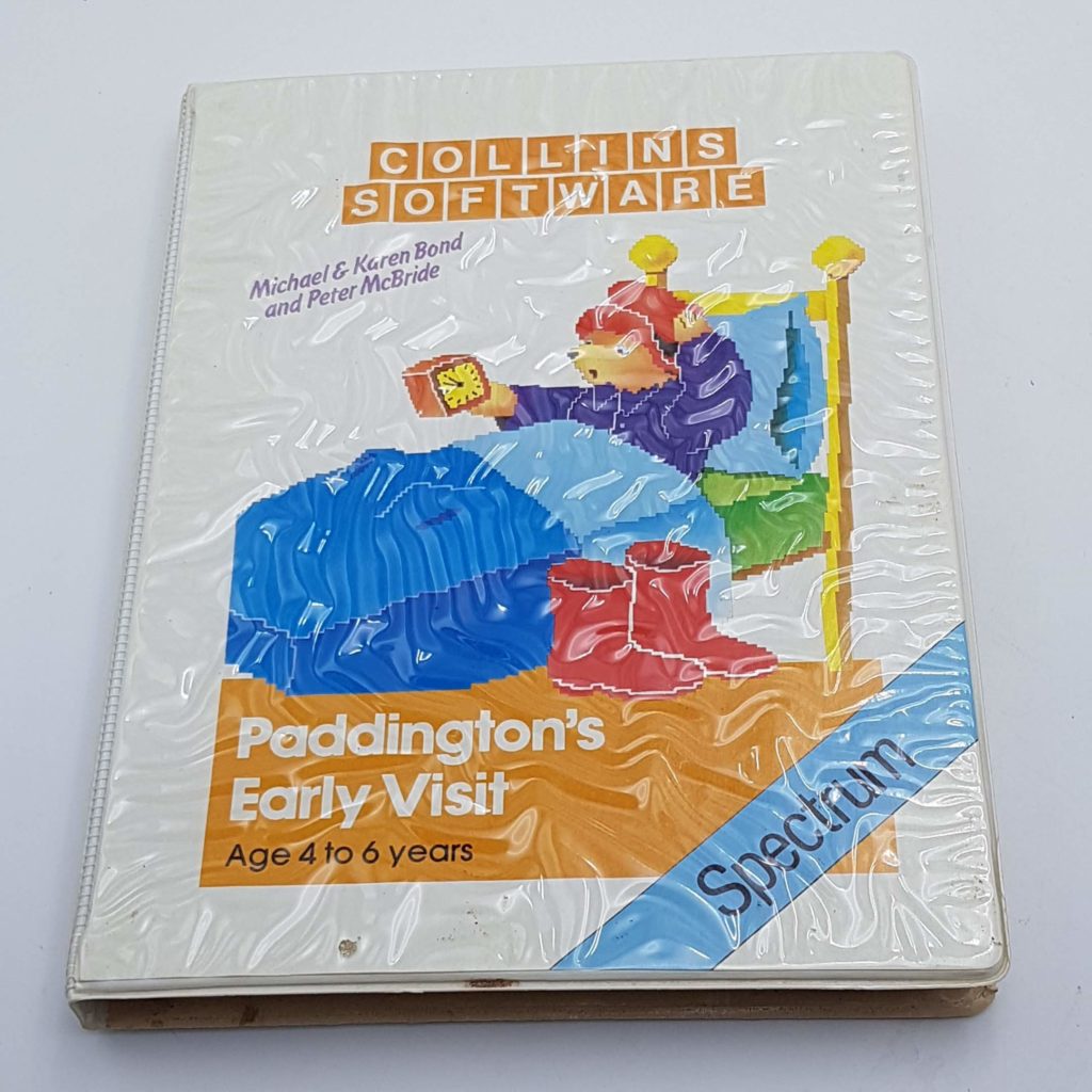 Paddington's Early Visit (1983) Collins Educational Software SPECTRUM 48K | Image 1