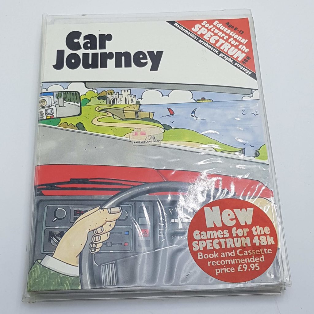 CAR JOURNEY (1983) Mathematics Educational Software Spectrum 48K Book & Tape | Image 1
