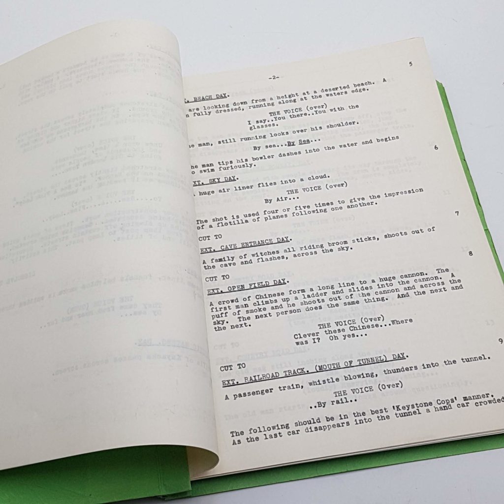 TO SEE A FINE LADY Gaylord Cavallaro 1960's Original Script Screenplay | Image 4