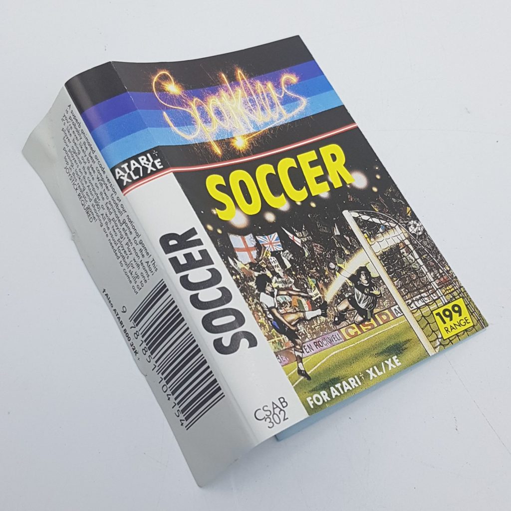 Sparklers SOCCER Game for ATARI XL/XE Cassette Tape (1985) Retro Football Game | Image 5