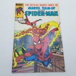 Official Marvel Index To Marvel Team-Up SPIDER-MAN #1 Jan. 1986 VG Comic | Image 1