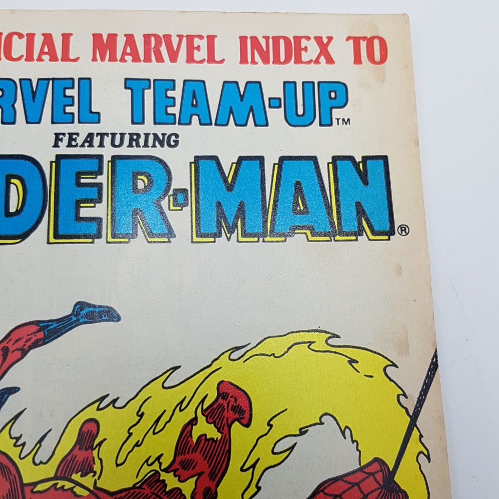 Official Marvel Index To Marvel Team-Up SPIDER-MAN #1 Jan. 1986 VG Comic | Image 10