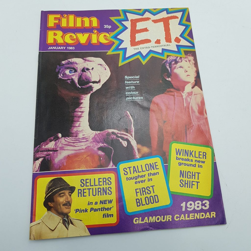 FILM REVIEW UK Movie Magazine Jan. 1983 E.T. Extra Terrestrial SPIELBERG | Image 1