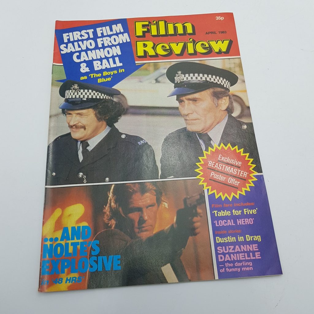 FILM REVIEW UK Movie Magazine April 1983 BEASTMASTER - CANNON & BALL | Image 1
