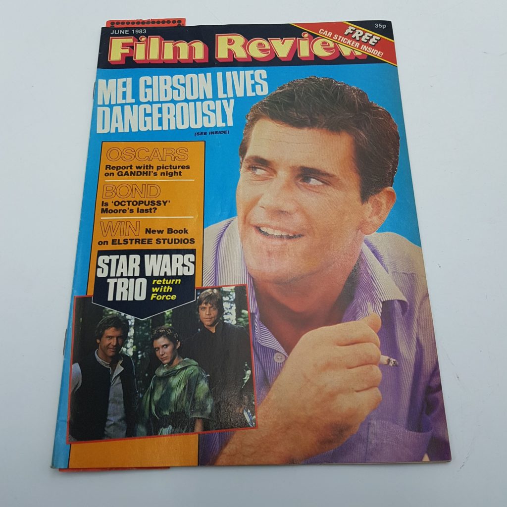 FILM REVIEW UK Movie Magazine June 1983 MEL GIBSON - STAR WARS (NM) | Image 1