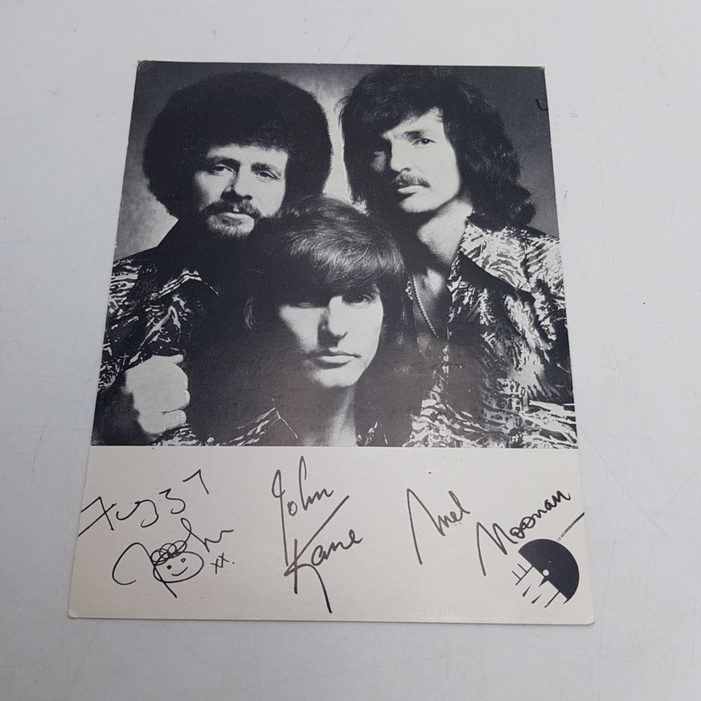 NEW WORLD Yesterday's Gone Vintage 1970s EMI Records Fan Promo Photo Card | Image 1