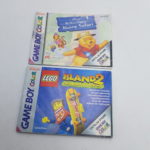 2x GAMEBOY Color Game INSTRUCTION BOOKLETS (Lego & Pooh Bear) | Image 1