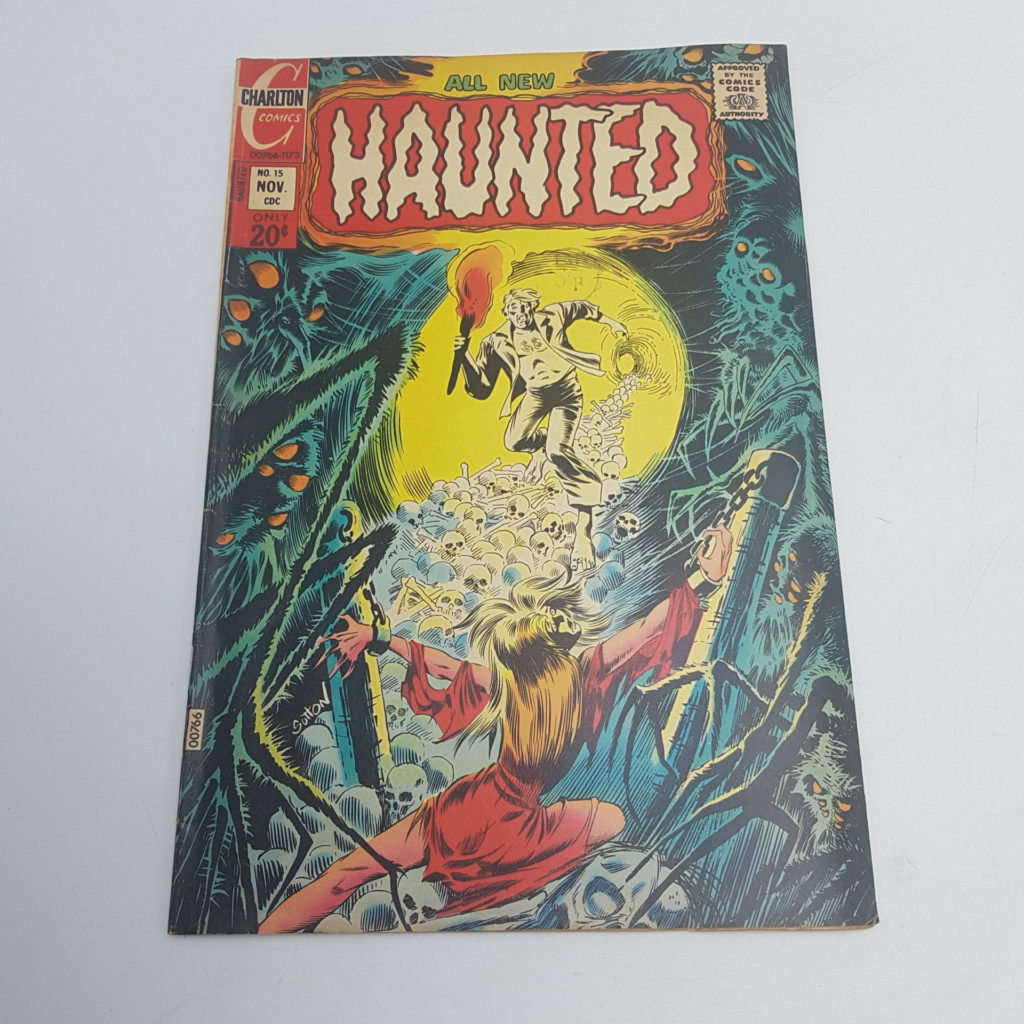All New HAUNTED Comic #15 Nov. 1973 US Charlton Comics [G+] | Image 1