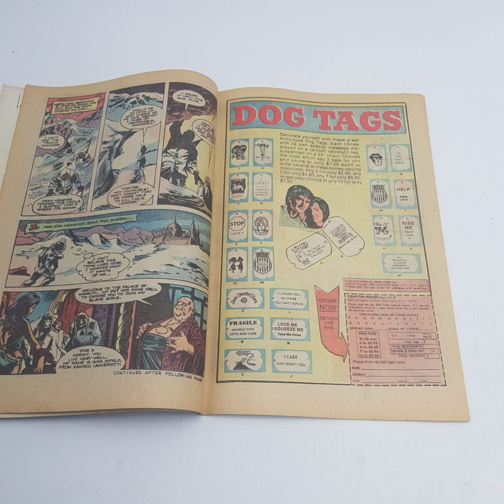 All New MIDNIGHT TALES Comic #12 April 1975 US Charlton Comics [G+] | Image 6