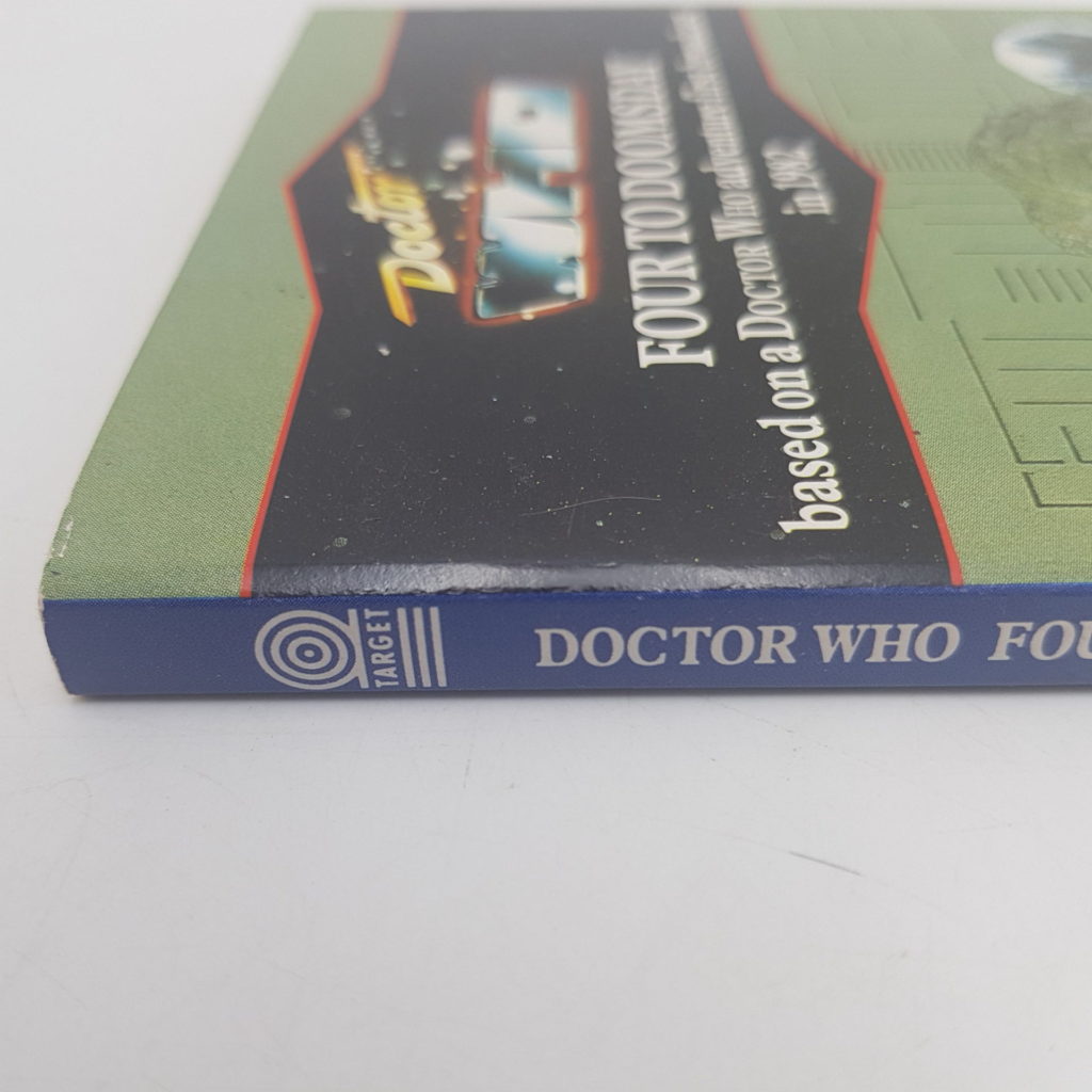 Doctor Who - Four to Doomsday by Terrance Dicks (1991) Target Blue Spine [Near Mint] | Image 3