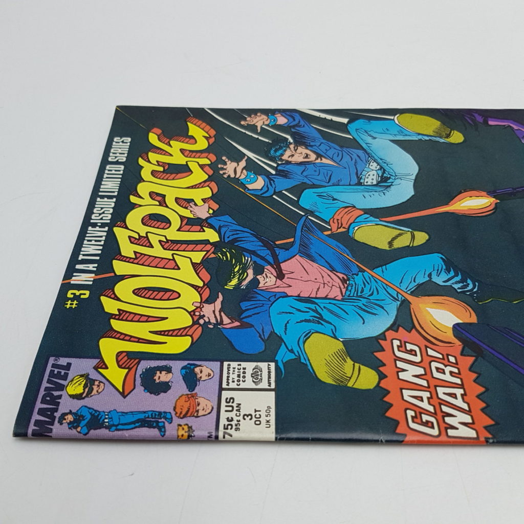 WOLFPACK Comic Issue #3 October 1988 Marvel Comics [VG+] USA Comic | Image 2