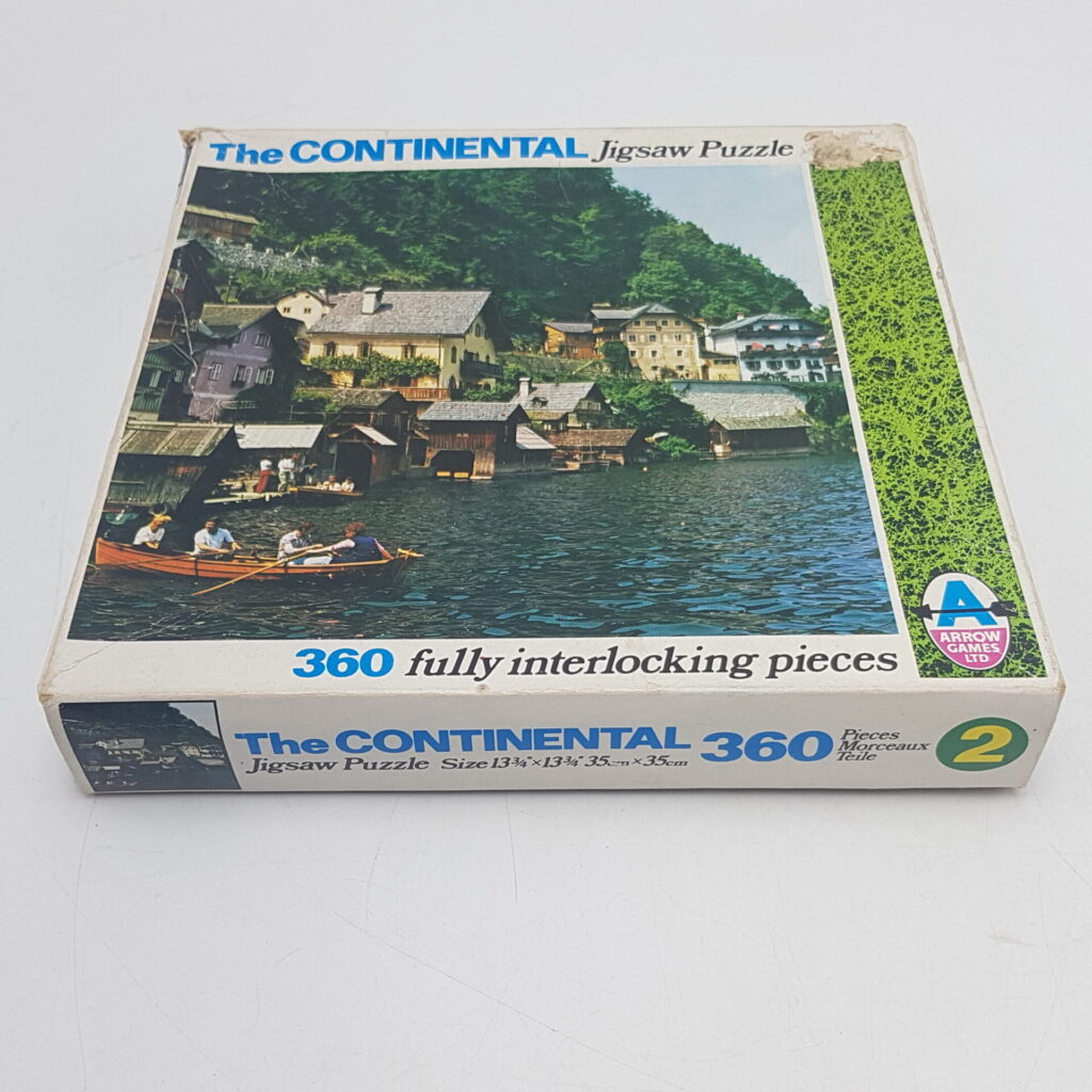 Vintage 1970s ARROW Games 360 Piece Jigsaw Puzzle MORCEAUX TEILE | Image 2