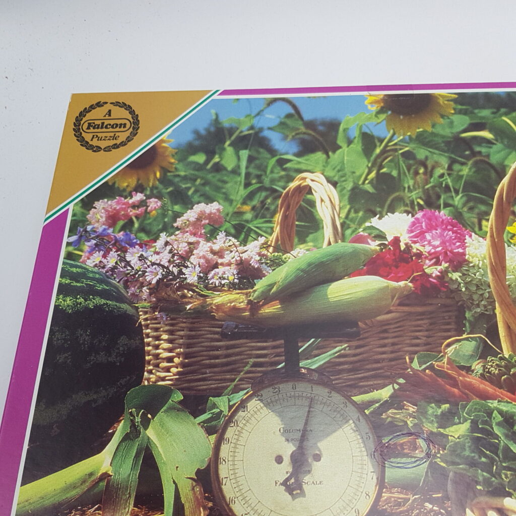 Falcon 1000 Piece Harmony Deluxe Jigsaw Puzzle SUMMER BASKETS (1997) | Image 2
