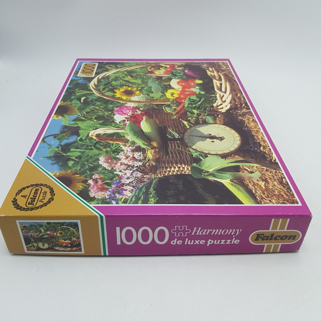 Falcon 1000 Piece Harmony Deluxe Jigsaw Puzzle SUMMER BASKETS (1997) | Image 4