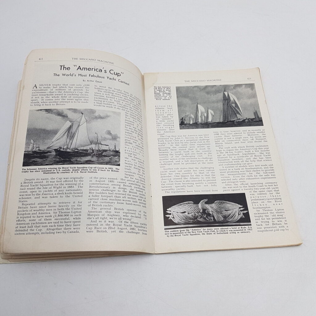 MECCANO Magazine Vol XLIII #9 September 1958 Locomotive Coupling Rod | Image 10
