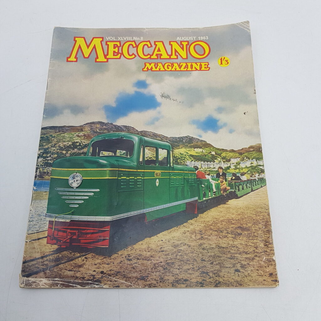 MECCANO Magazine Vol XLVIII #8 August 1963 Vintage UK Model Makers | Image 1