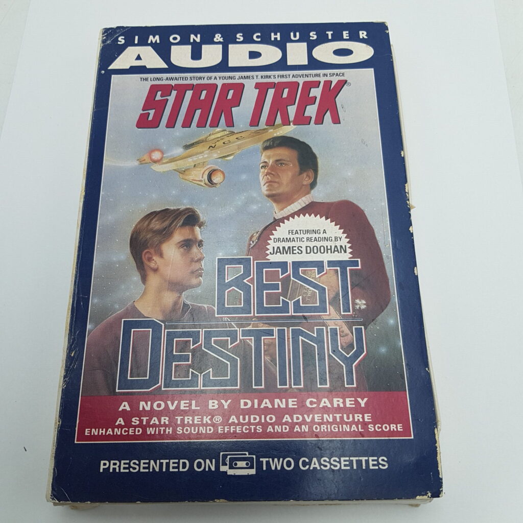 Star Trek Best Destiny by Diane Carey Audiobook DOUBLE CASSETTE 3 Hours | Image 1