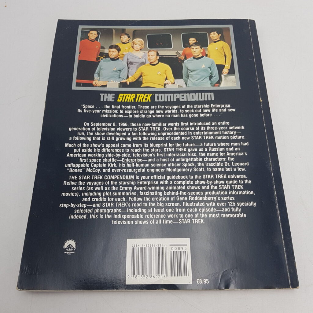 The Star Trek Compendium by Alan Asherman (1989) Titan Books [G] | Image 5