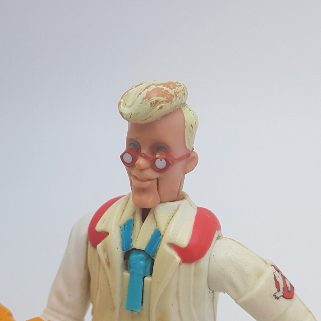 The Real Ghostbusters Fright Features EGON SPENGLER + Tool Action Figure (1989) Kenner | Image 3