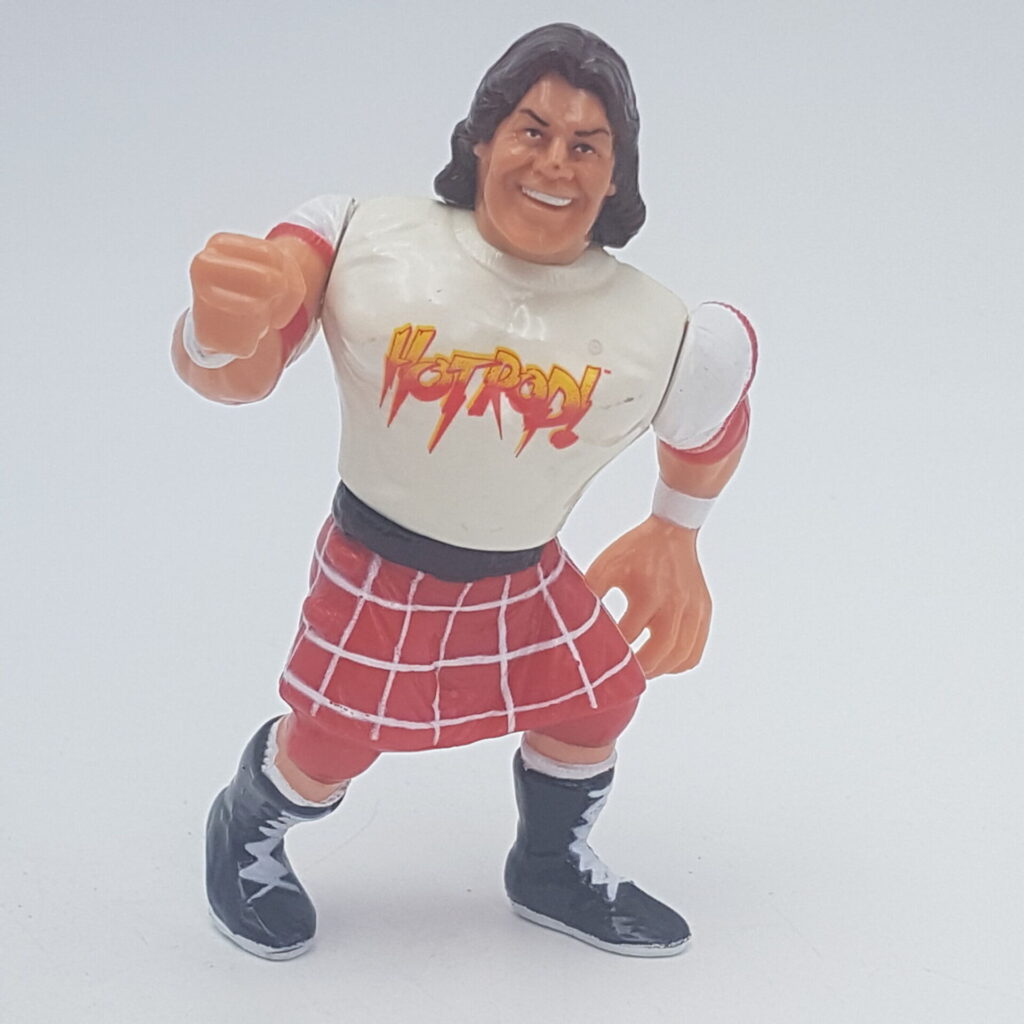 ROWDY RODDY PIPER Series 2 WWF Wrestler Action Figure (1991) Hasbro Titan Sports | Image 1