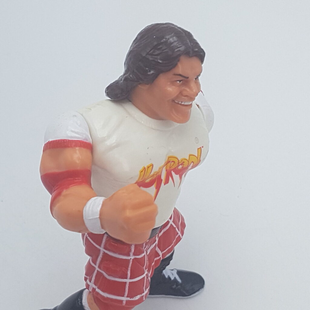 ROWDY RODDY PIPER Series 2 WWF Wrestler Action Figure (1991) Hasbro Titan Sports | Image 5