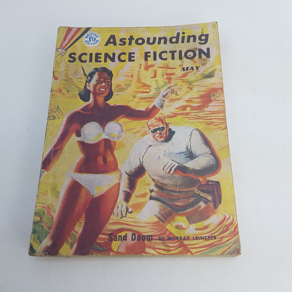 3x ASTOUNDING SCIENCE FICTION Magazines (1956) Frank Herbert - Under Pressure | Image 3