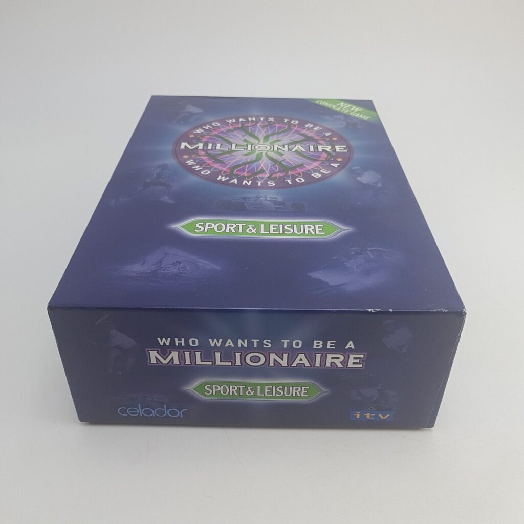 Who Wants To Be A Millionaire SPORTS & LEISURE Game (2002) Upstarts Games [Complete] | Image 2
