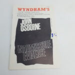 IMPOSSIBLE EVIDENCE Theatre Programme (1965) Wyndham's Theatre JOHN HURT | Image 1