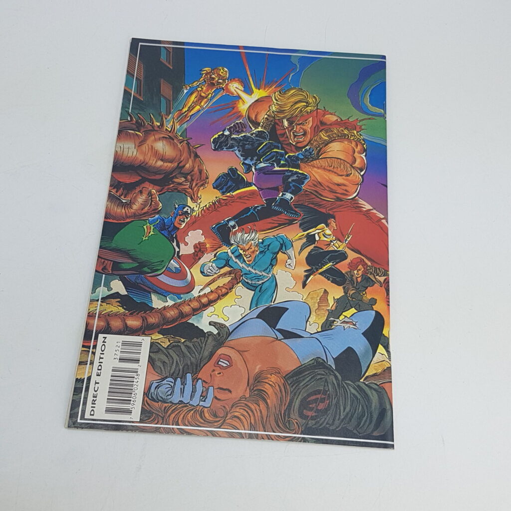 AVENGERS Comic #375 June 1994 + Pullout Poster - USA Marvel Comics [NM] | Image 4