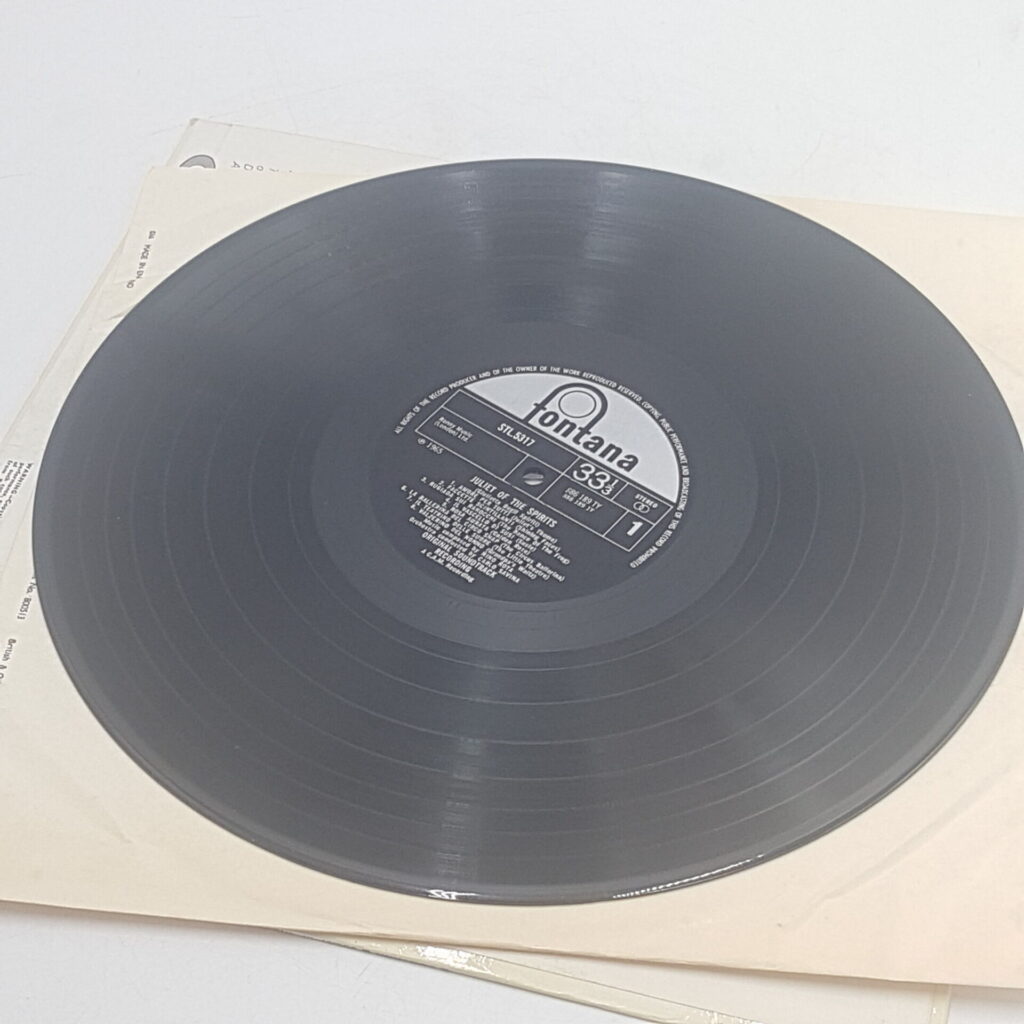 JULIET OF THE SPIRITS Original Soundtrack LP Record (1965) STL5317 [Stereo] | Image 7