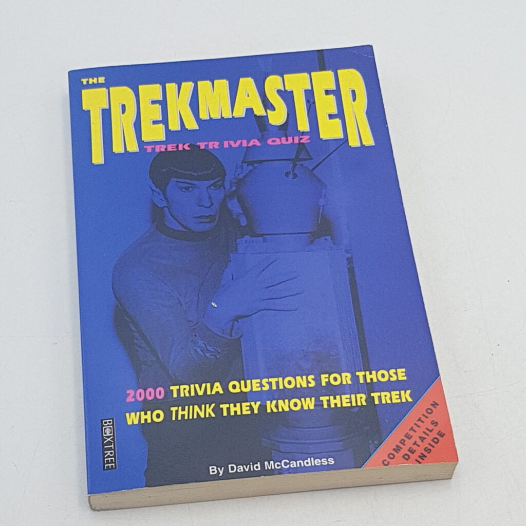 The Trekmaster Star Trek Trivia Quiz (1995) Boxtree Paperback | Image 1
