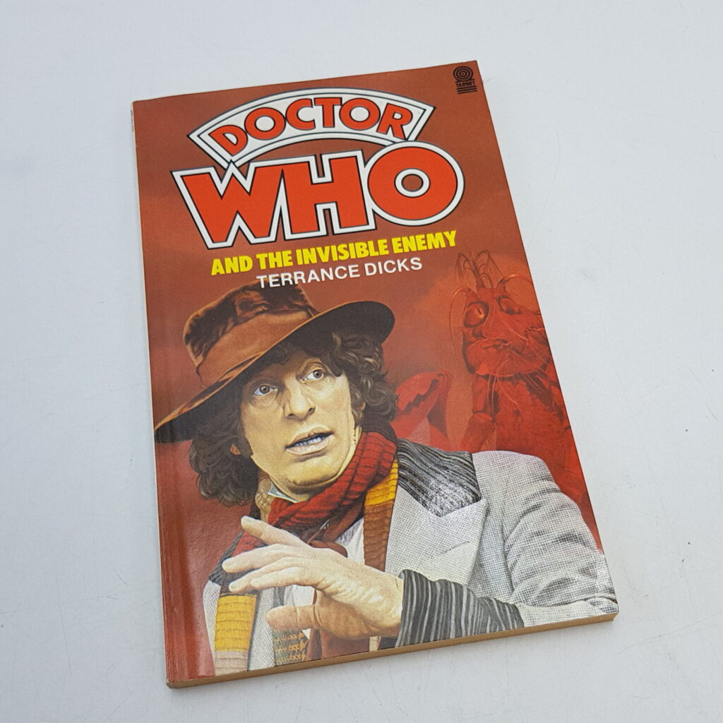 Doctor Who THE INVISIBLE ENEMY (1984) 4th Ed. Target PB [NM] Late Release | Image 1