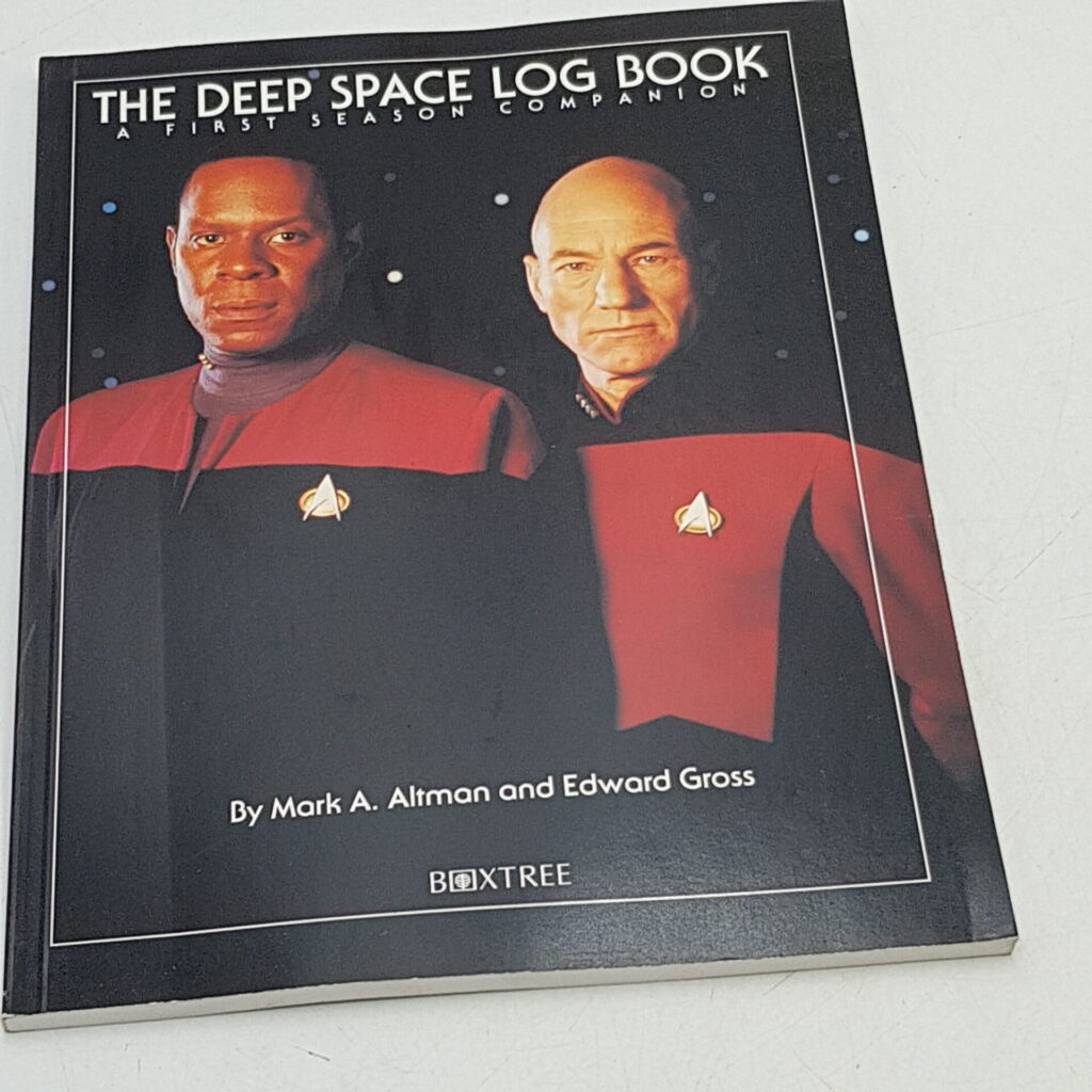 Star Trek: The Deep Space Log Book (1994) Boxtree [VG+] Paperback | Image 1