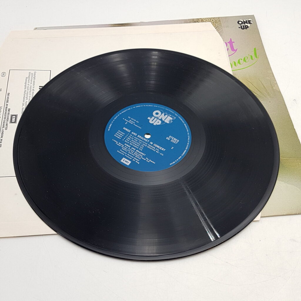 HINGE & BRACKET In Concert Original LP Record (1965) EMI OU2227 [Stereo] F-G | Image 7