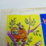 Vintage 1950s Original Rough Cover Artwork MY TWINKY BOOK OF NURSERY RHYMES | Image 2