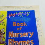 Vintage 1950s Original Rough Cover Artwork MY TWINKY BOOK OF NURSERY RHYMES | Image 3
