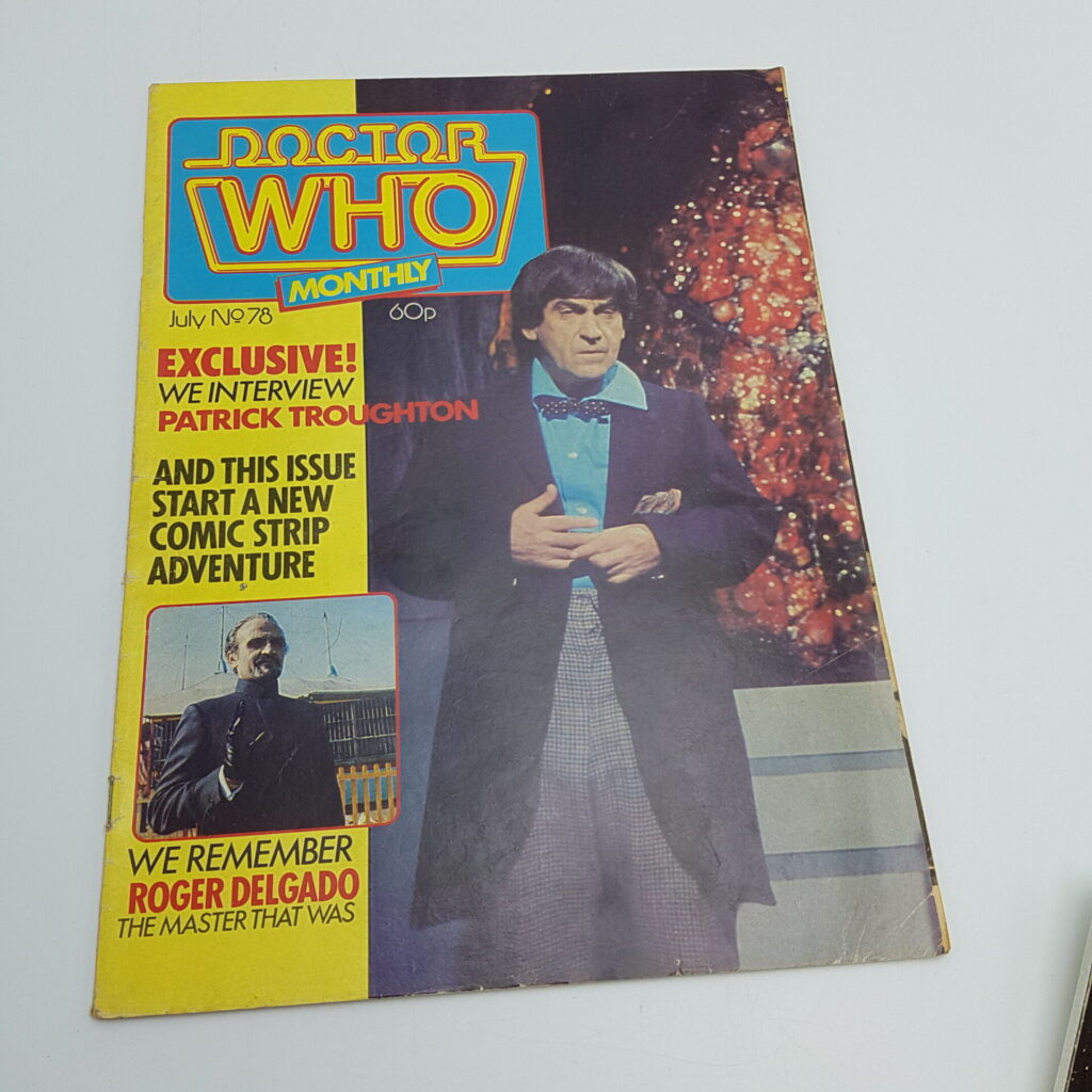 Doctor Who Monthly #78 July 1983 Patrick Troughton Interview [G+] UK | Image 1