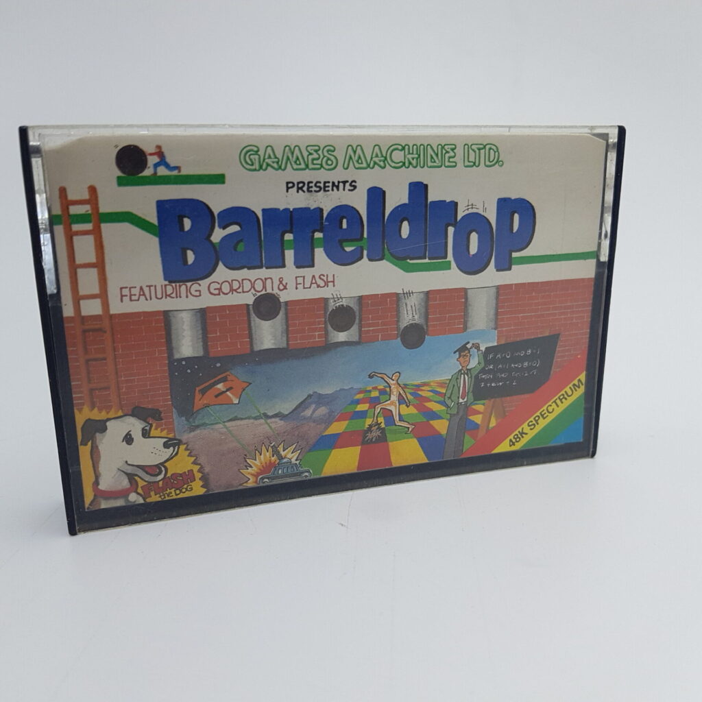Barreldrop (1983) Games Machine Ltd | Spectrum 48k [VG] Russell Vincent | Image 1
