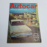 AUTOCAR Magazine 12th Aug. 1966 [G+] Singer Vogue Road Test & German Grand Prix | Image 1