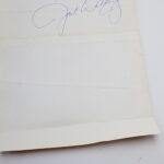 Murder On The Nile Theatre Flyer (1986) Signed by JACK WATLING [Doctor Who] Creased | Image 6